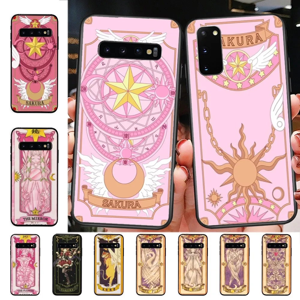 Card Captor Sakura Anime Phone Case For Samsung S 9 10 20 21 22 23 30 23 24 plus lite Ultra FE S10lite Fundas