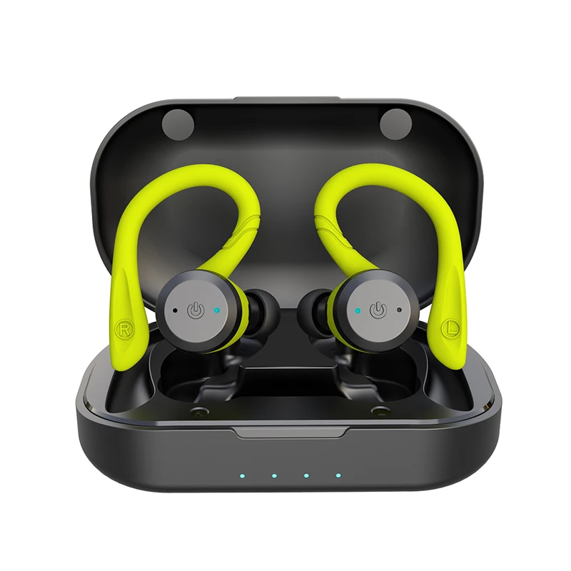 TWS Pro Bluetooth Earphone Stereo Bass Headset Noise cancelling Wireless headphones with MIC Charging Case