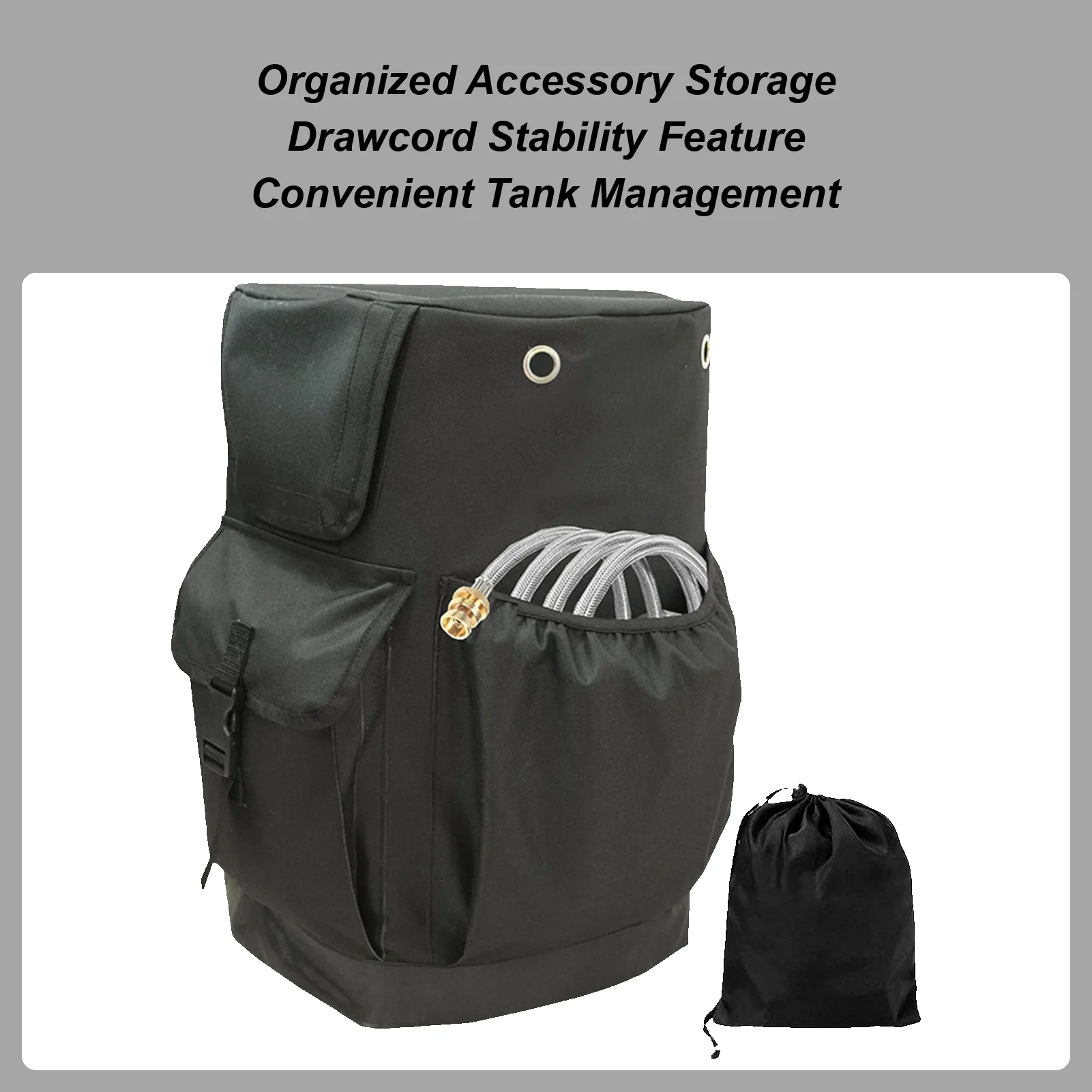 

Крышка бака с пропаном, водонепроницаемая защита с шнурком, крышка баллона с пропаном на открытом воздухе для кемпинга, заднего двора, сада, патио, барбекю