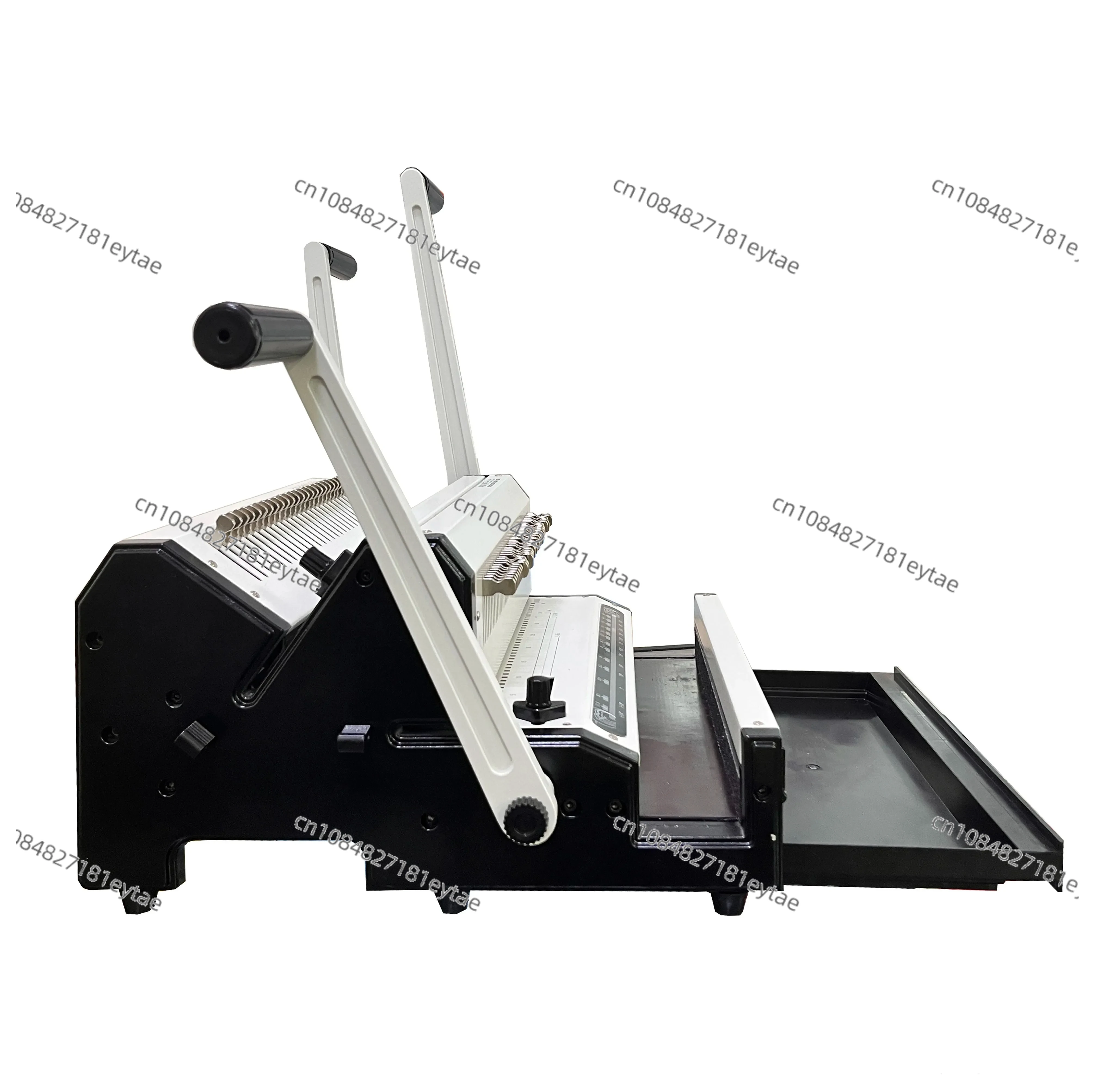 2:1 & 3:1 Double Wire Binding Machine, Single-Pass 25 Sheets Punch for Book Calendar Spiral Binding