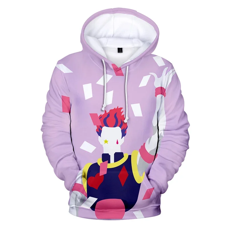 Hot Hunter x Hunter hisoka anime men hoodie brand clothes fashion custom men/women hoodies personality hip hop streetwear 4XL 3D