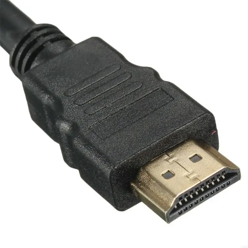 HDMI-متوافق ذكر إلى 3 RCA فيديو الصوت AV كابل محول 3RCA ستيريو محول مكون للتلفزيون Set-Box DV DVD PC