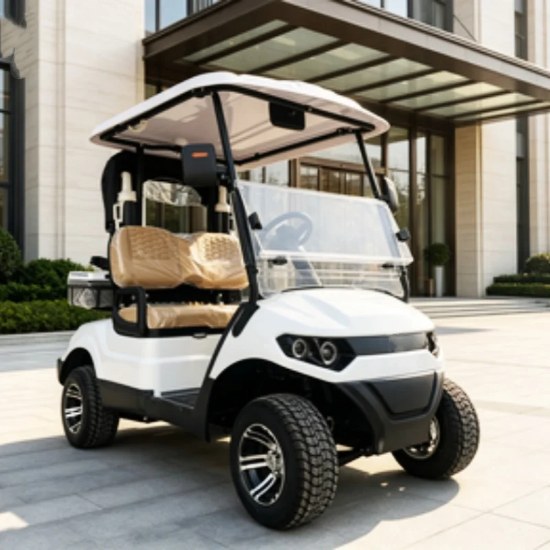 High Quality Custom Off-Road Electric Golf Cart Competitive Price Production Golf Car Golf Bag Rain Cover Sand Bucket Ice Bucket