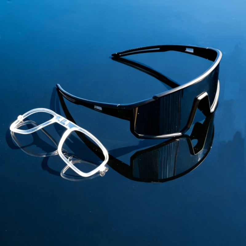 MWWlN Fahrradbrille, Universelle Winddichte Schutzbrille, für Wandern und Outdoor-Sportarten für Männer und Frauen, inklusive Brillenclips – Detail 3