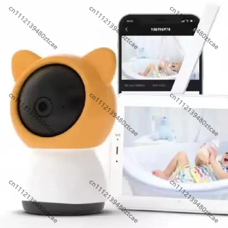 Wireless Baby Care Monitor with 2.8-inch Screen, Infrared Night Vision Infant Monitoring Camera for Baby Watching
