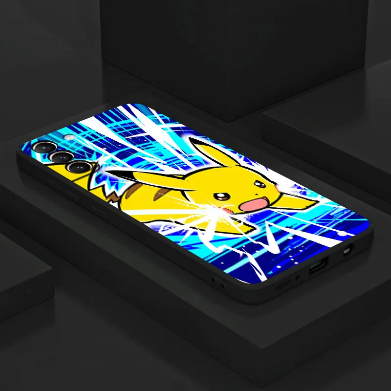 Case For Samsung Galaxy S23 S22 Ultra S20 S24 Plus S21 FE S10 Plus S10e S9 S8 Silicone Funda TPU Phone Cover Anime Cool Pokemon