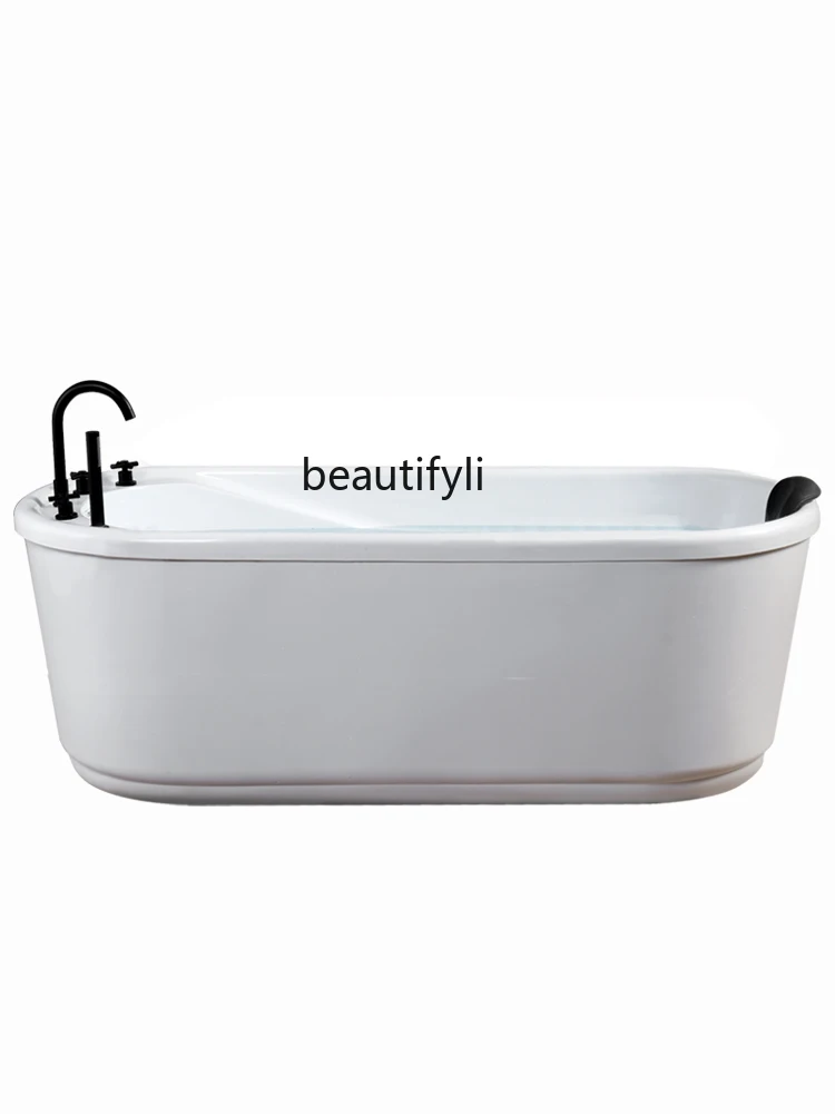 Bathtub Household Seamless Acrylic Independent Bed & Breakfast Surfing Heating Basin