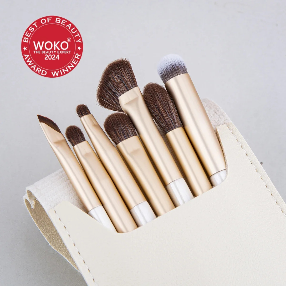 7pcs Eyeshadow Brush Set Eye Makeup Brush High Quality Portable Eyeshadow Smudge Concealer Crease Blending Eyeliner MakeupTools