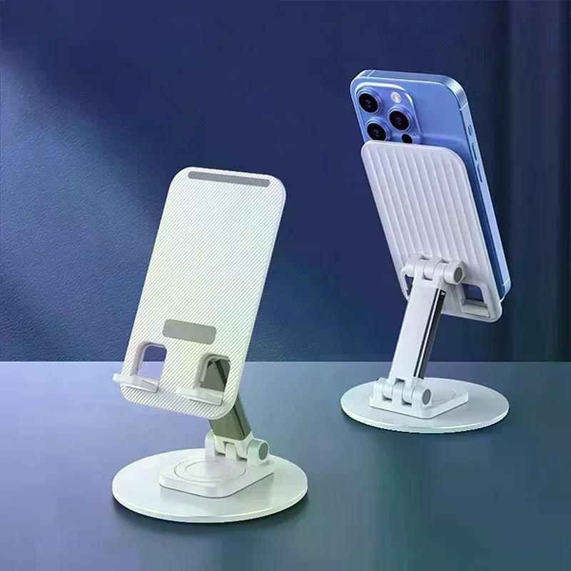 

360 ° Вращающийся складной настольный держатель для мобильного телефона, складная универсальная подставка для планшета Lazy, портативная мобильная подставка для телефона