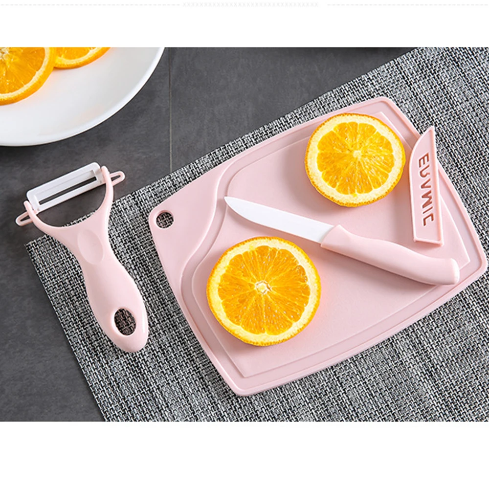3 Pieces Ceramic Fruit Knife S - Baby Food Knife Set 评论和价格