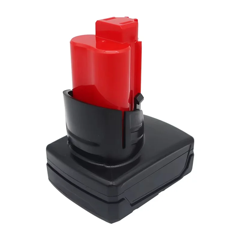 

【Lowest-Price!】2X M12 Battery Plastic Case PCB Circuit Board Label For 12V 10.8V 48-11-2411 Li- Battery Box Housing