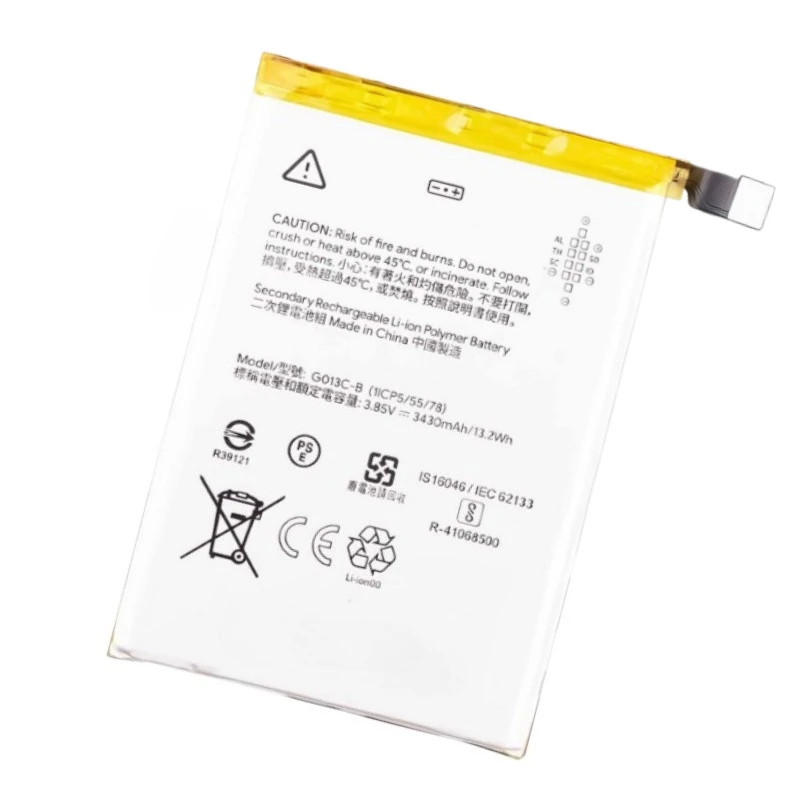 For Google Pixel3 XL Pixel 3XL Replacement Mobile Phone Battery G013C-B 3.85V 3430mAh