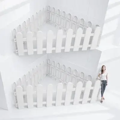 

Набор из 6 пластиковых панелей для вольеров для животных: уличный садовый забор, разборный переносной манеж для черепах и мелких рептилий