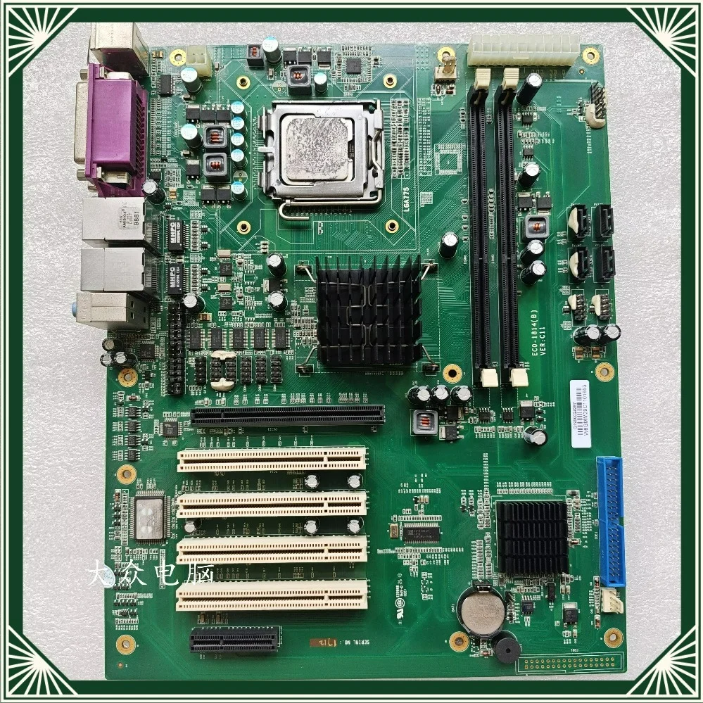 Industrial IPC Motherboard EC0-1814(B) ECO-1814(B) VER C00 C11 C20 G41 Mainboard For EVOC Embedded ATX Board