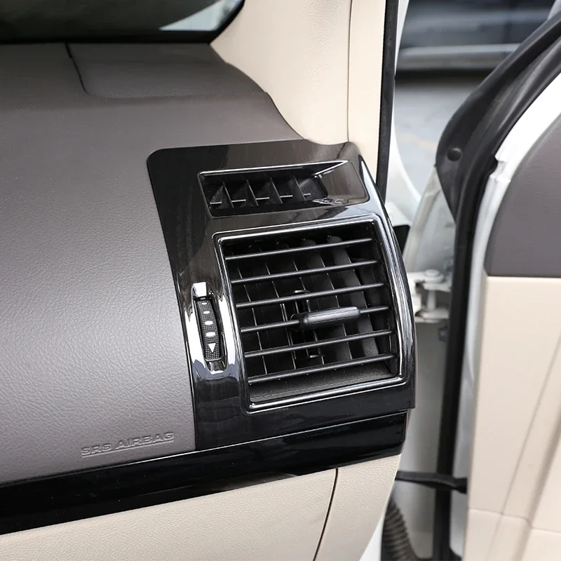 For Toyota Land Cruiser Prado FJ150 150 2018 ABS Side Front Air Conditiong Vent Trim Car Accessories For LC Prado 2018 2pcs