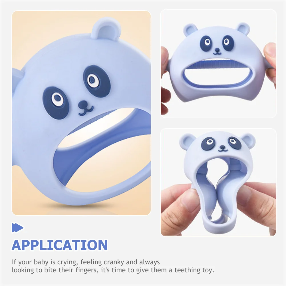 

Силиконовые детские прорезыватели для младенцев, варежки для прорезывания зубов с героями мультфильмов, успокаивающие боль в десны, аксессуары для облегчения детских зубов
