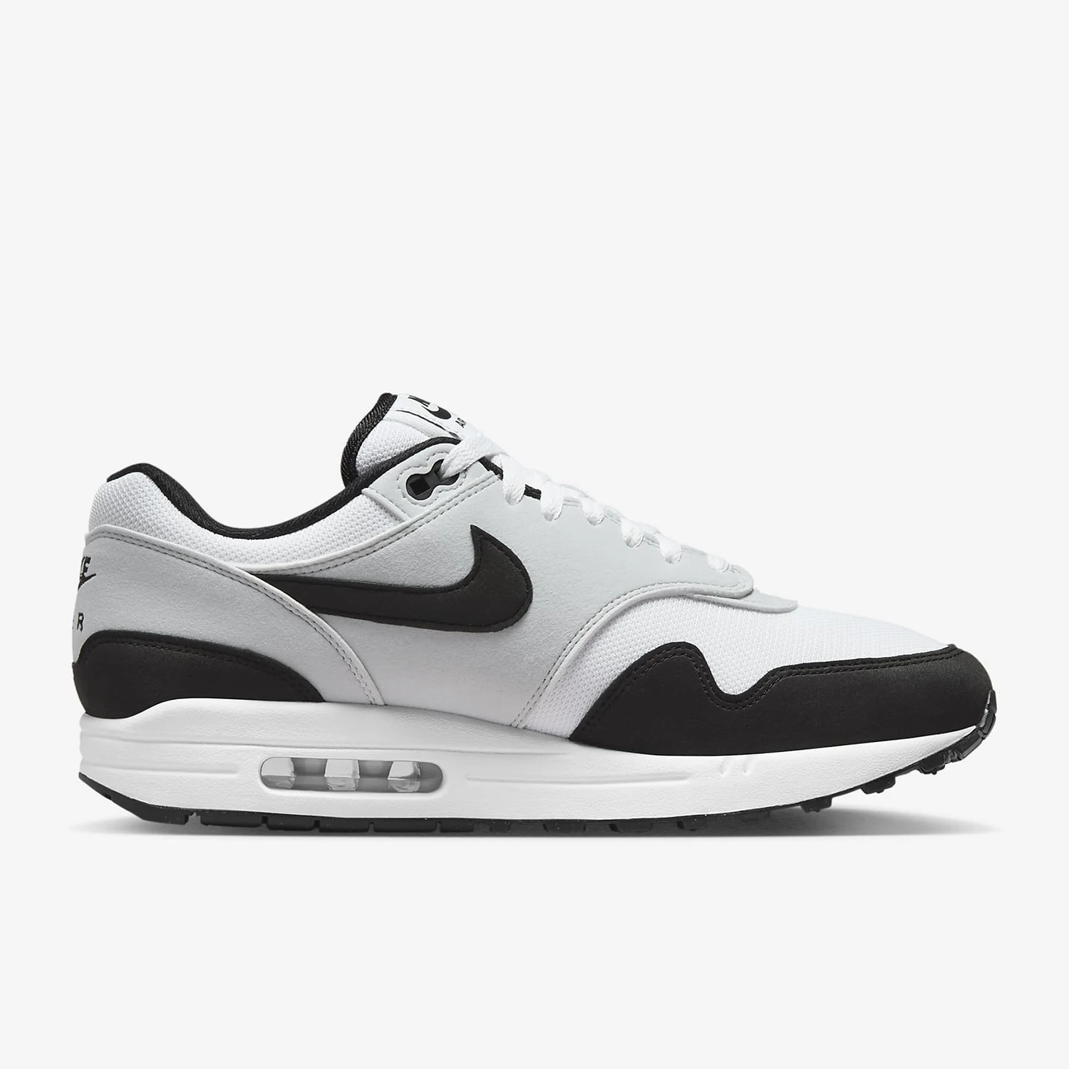 حذاء الجري Nike Official Authentic Air Max 1 للرجال ذو الرقبة المنخفضة المبطنة FD9082-107