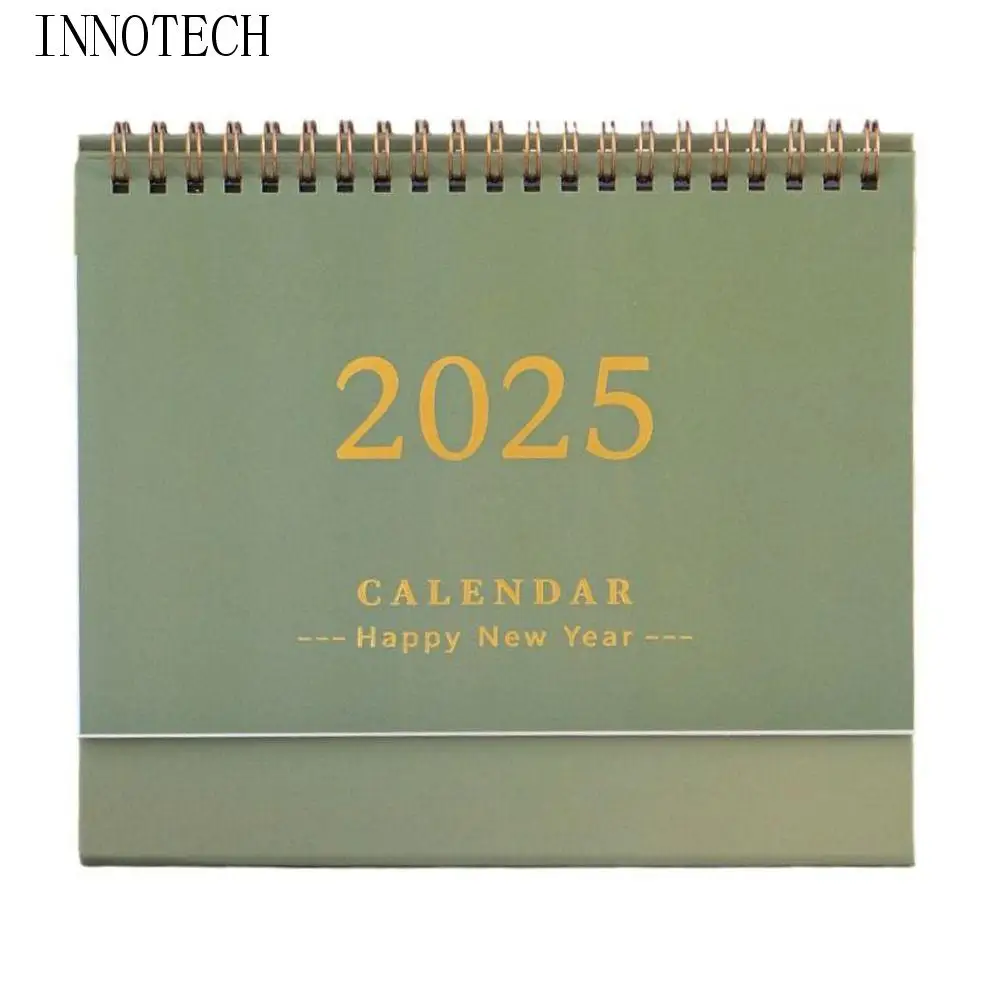 

Креативный календарь на 2024-2025 годы, 12 месяцев, 2025 год, стоячий флип-календарь, блокнот, портативные органайзеры для руководителей, студенческие канцелярские принадлежности