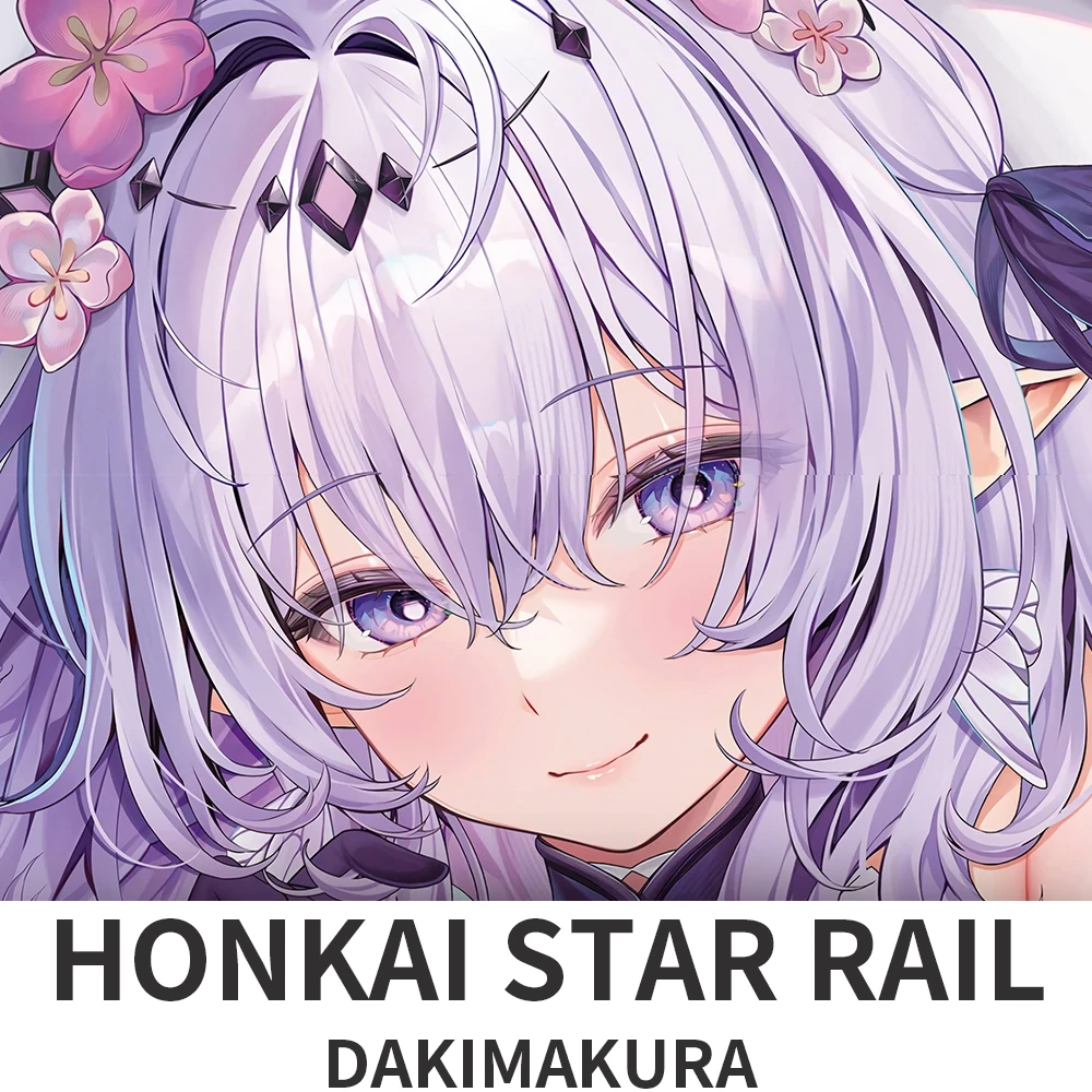 

Honkai Star Rail Dakimakura Hugging Body Pillow Case Anime Castorice Pillow Cushion Cover
