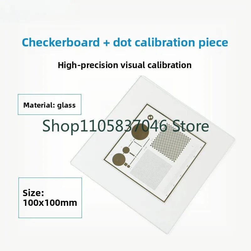 High precision calibration board grid 1MM graphic 100MM diameter 0.5