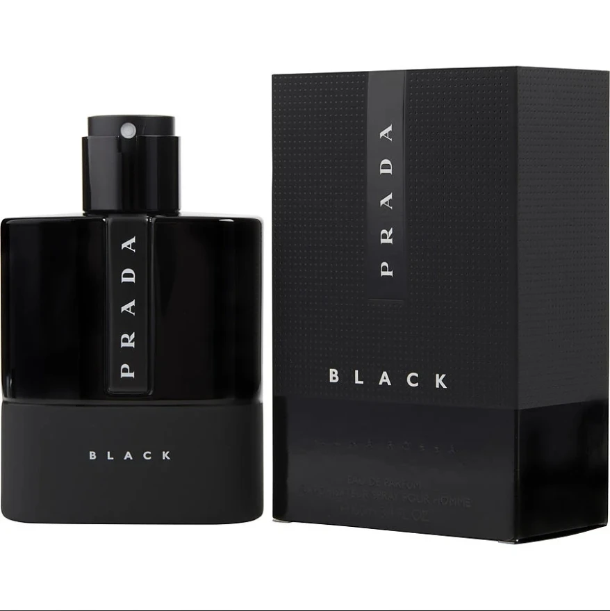 Prada Luna Rossa Negro para hombre Eau De Parfum Spray Recargable 100ml
