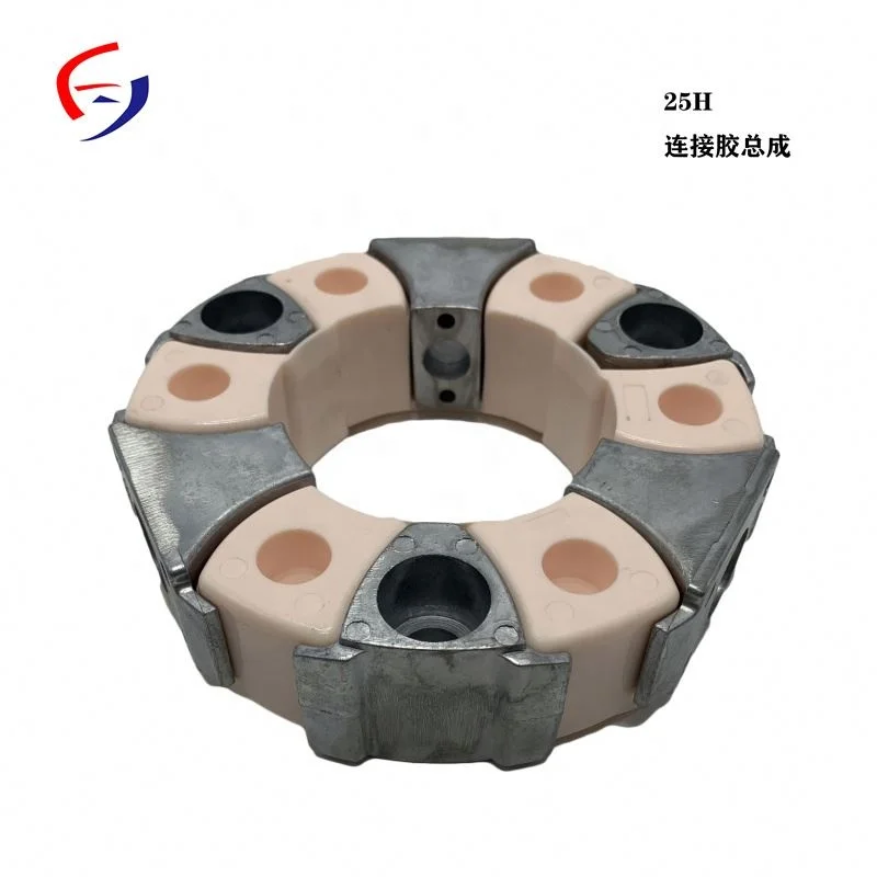 excavator rubber flexible couplings assy 25H rubber coupling assy R60-7 DH60 H connecting