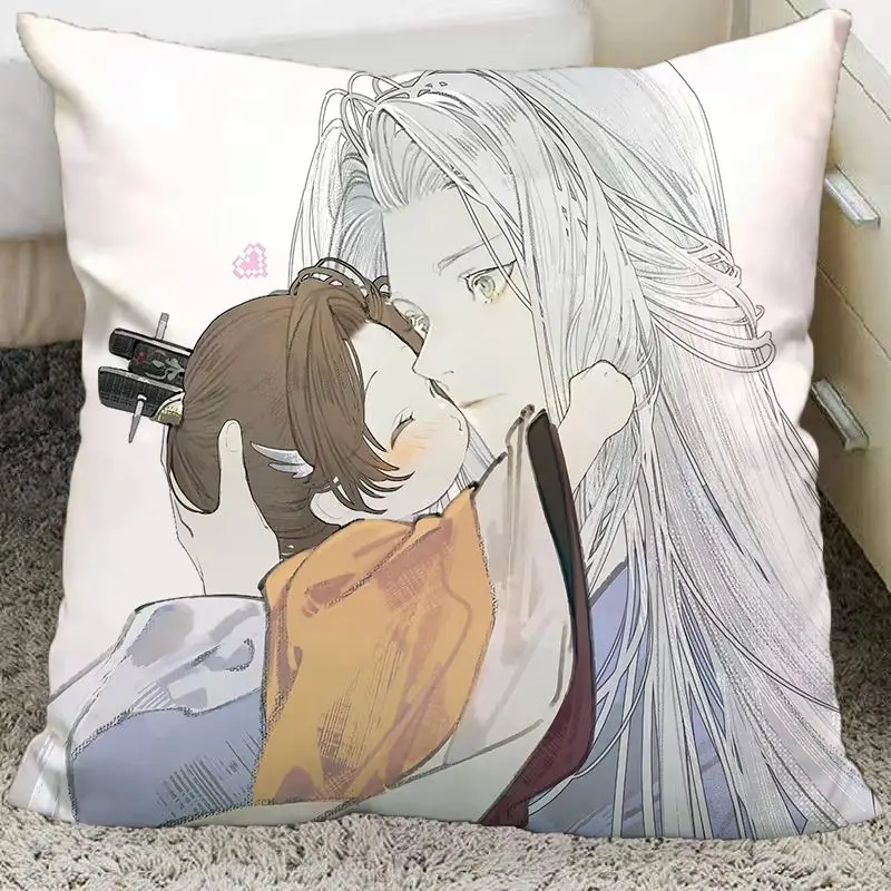Zuo- ci Yuan المخدة راديو الدراما الرسوم المتحركة الطرفية المخدة رمز اسم يوان عنبر النوم على السرير المخدة #5