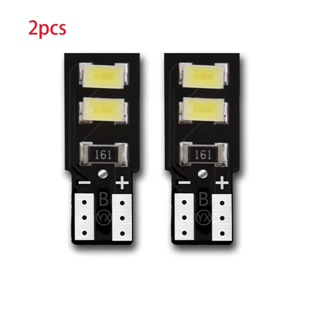 2pcs T10 Canbus Led Bulb 194 168 W5W 5730 4LED 4SMD Car Side Wedge Bulb Error Free Auto Clearance Interior Light Signal Lamp