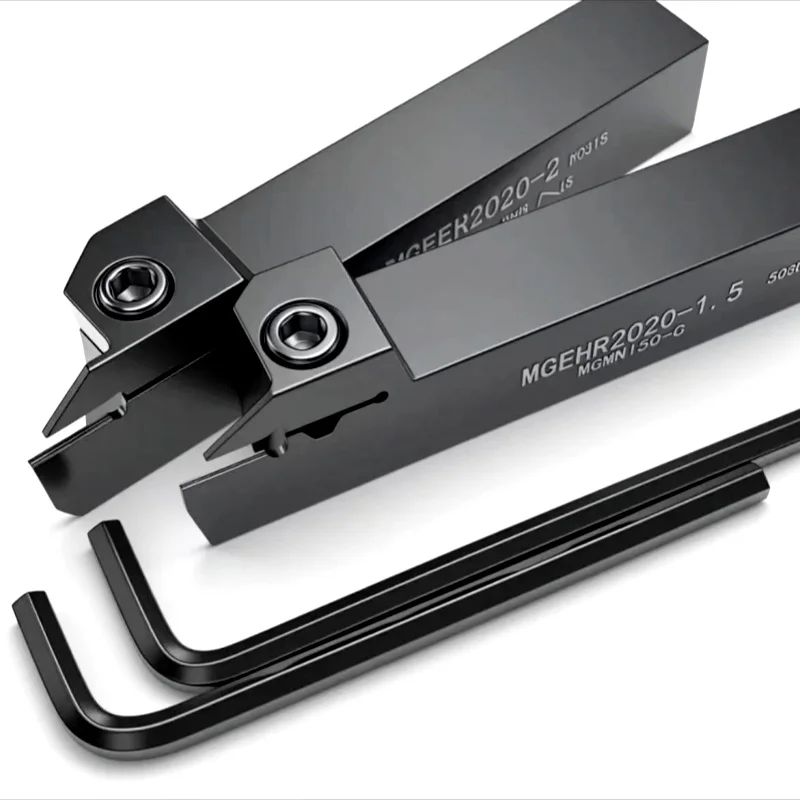 MGEHR2020 오리지널 그루빙 도구 거치대, 카바이드 인서트, CNC 선반 터닝, 파팅 도구, 1.5mm, 2mm, 2.5mm, 3mm, 4mm, 5mm, MGEHL2020