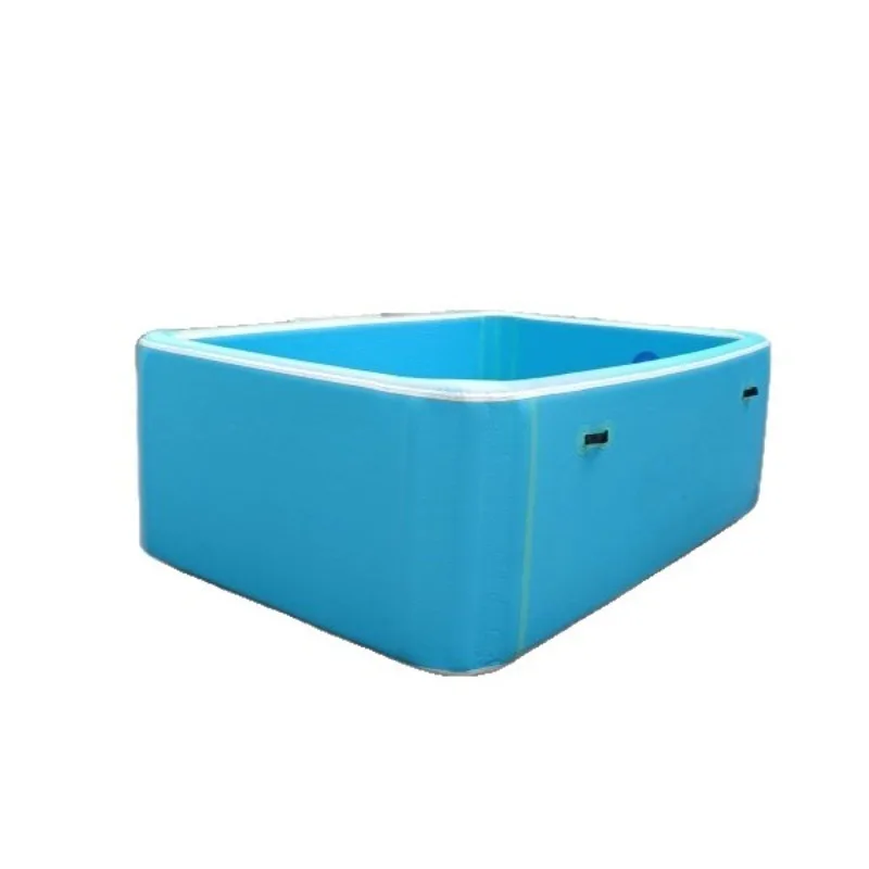 

Square Inflatable Swimming Pool Pvc Brushed Inflatable Pool with Seating Pool Household Outdoor Inflatable Pool