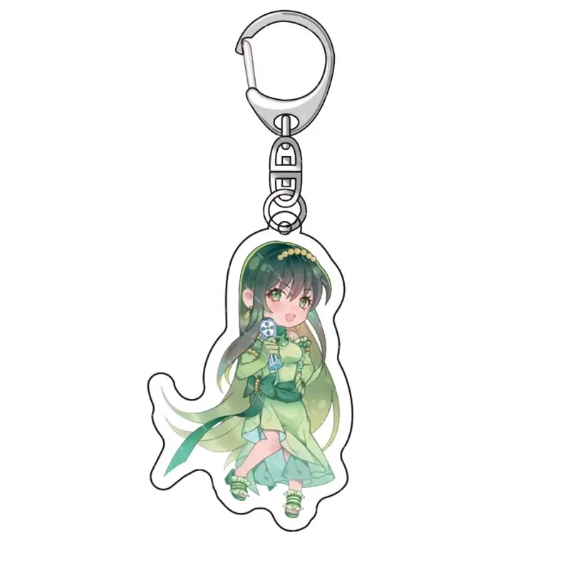 

In StockMermaid Melody PichiPichiPitch Necklace Peripheral Keychain Cute Pendant Pendant Collections Birthday Gift Anime Mode