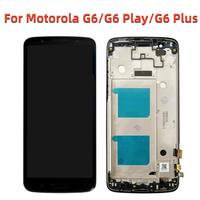 Original For Motorola G6 Play Display With Frame 5.9\