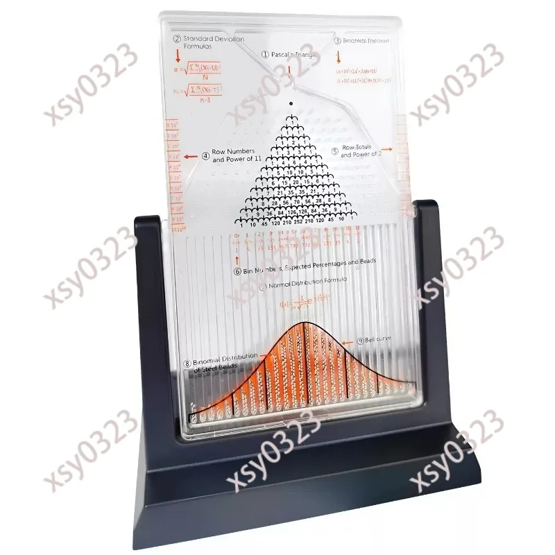 Galton Board Normal Distribution Model Math Probability Teaching Aid Stress Relief Decor