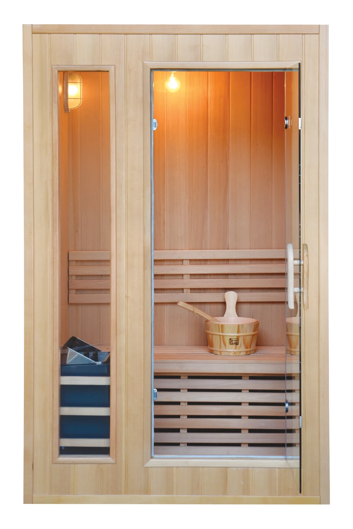 FOODLINE Sauna Double Person Indoor Sauna Room For Household Stress Relief Far Infrared Heating Sauna Cabin