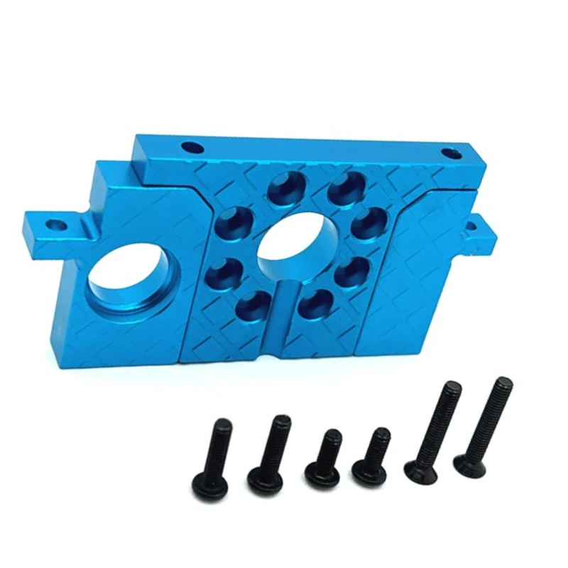 金属アップグレードリモートコントロールカーモーター固定シート MJX 1/7 7303 7304 に適合