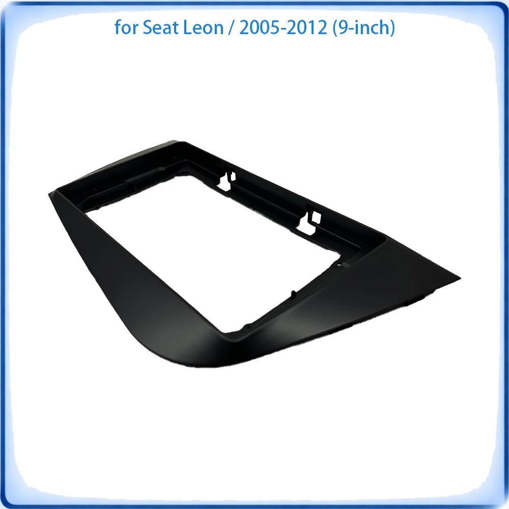 Car Radio Fascia Frame For Seat Leon Mk2 1P 2005-2012 9 inch With Canbus Decoder & Wiring Harness Car Accessories Plug & Play