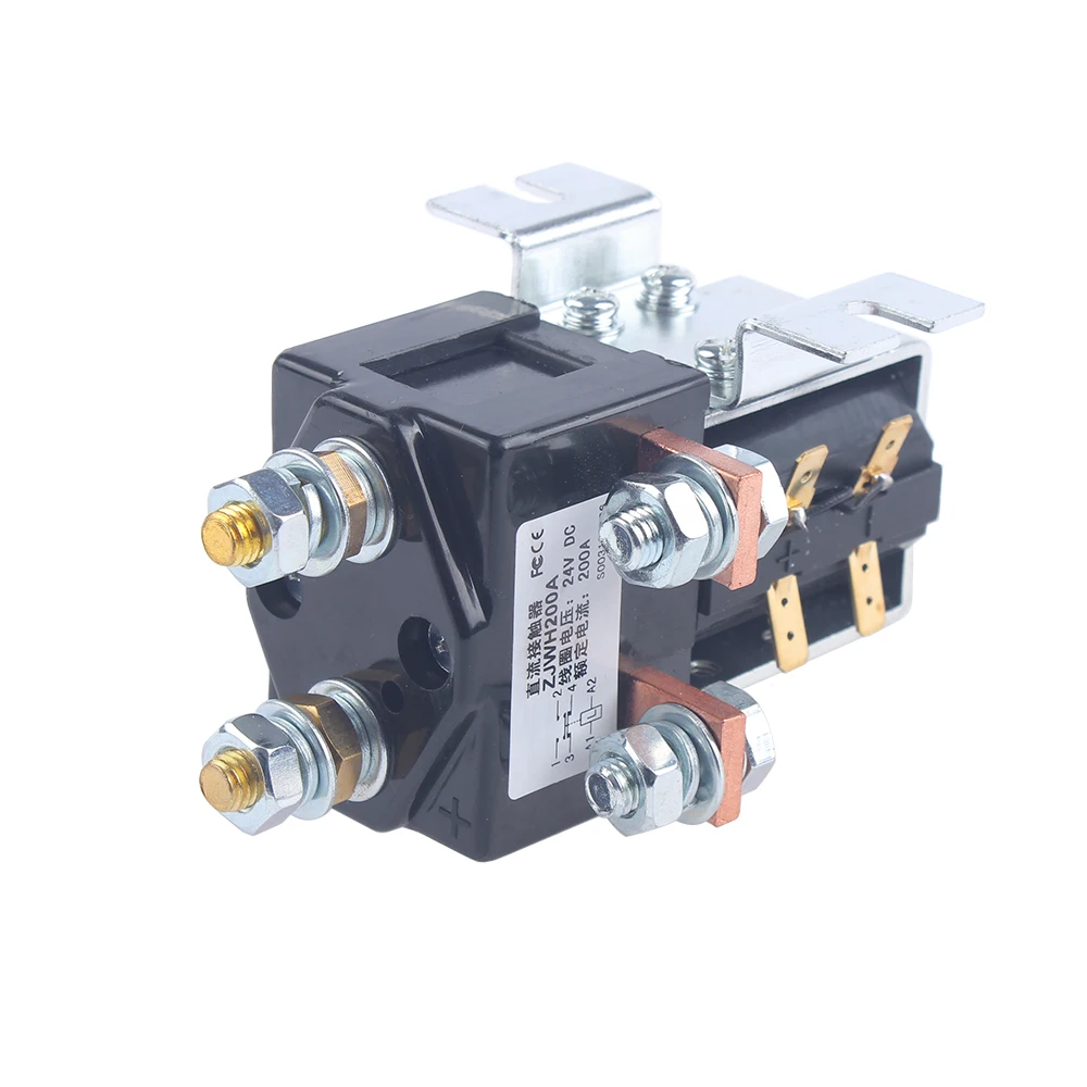 SW181 NO + NC DC 접촉기, 지게차 핸들링 드로잉 차량, 자동차 펌프 모터용 ZJWH200A, 12V, 24V, 36V, 48V, 60V, 72V, 200A