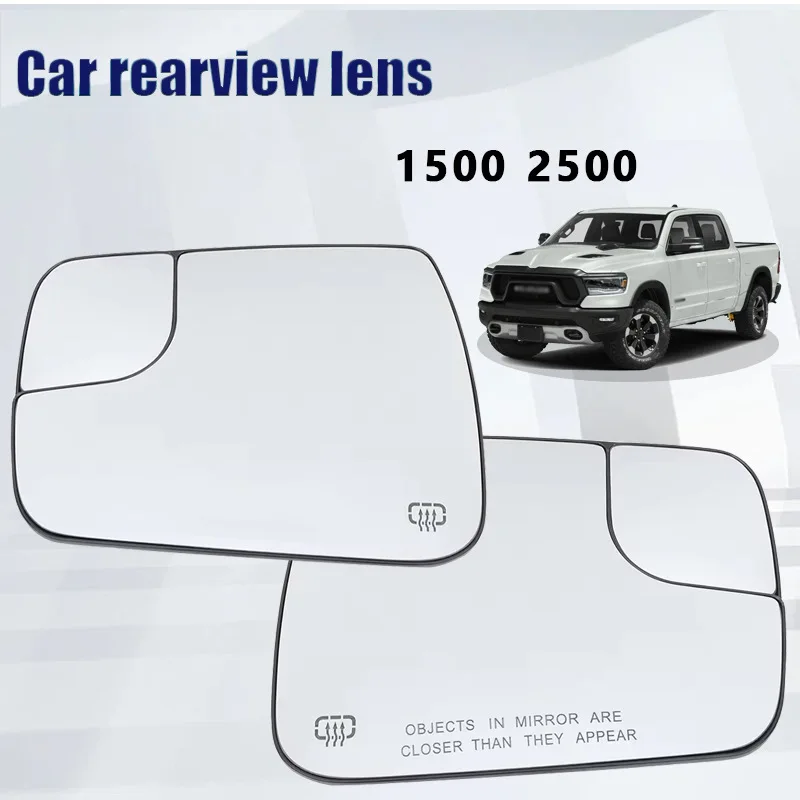 

For 19-24 Dodge Ram RAM car reverse lens heating rearview lens glass replacement