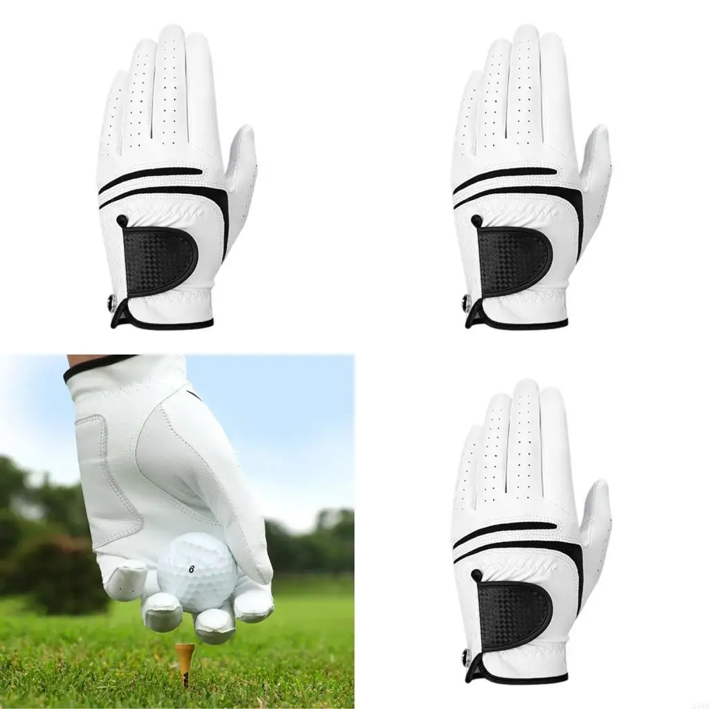 

Adult Golf Gloves Breathable Man Golfer Gloves For Left Or Right Hand 24BD