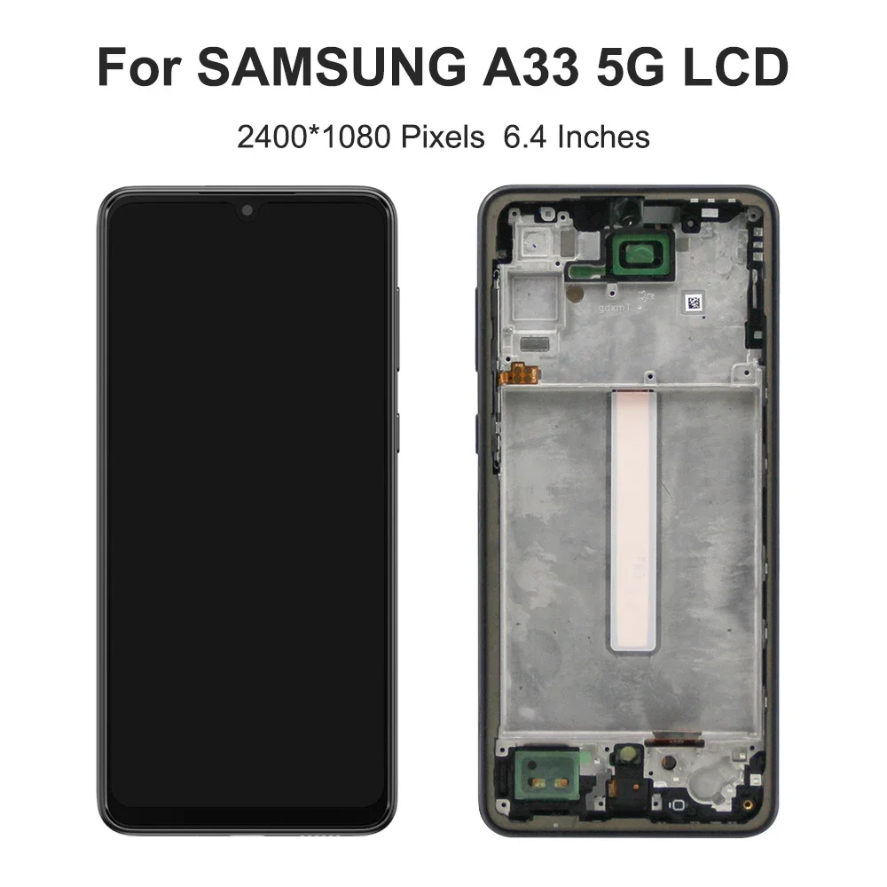 A33 5G For Samsung 6.4''For  A336E A336B A336E/DS A336M A3360 LCD Display Touch Screen Digitizer Assembly Replacement