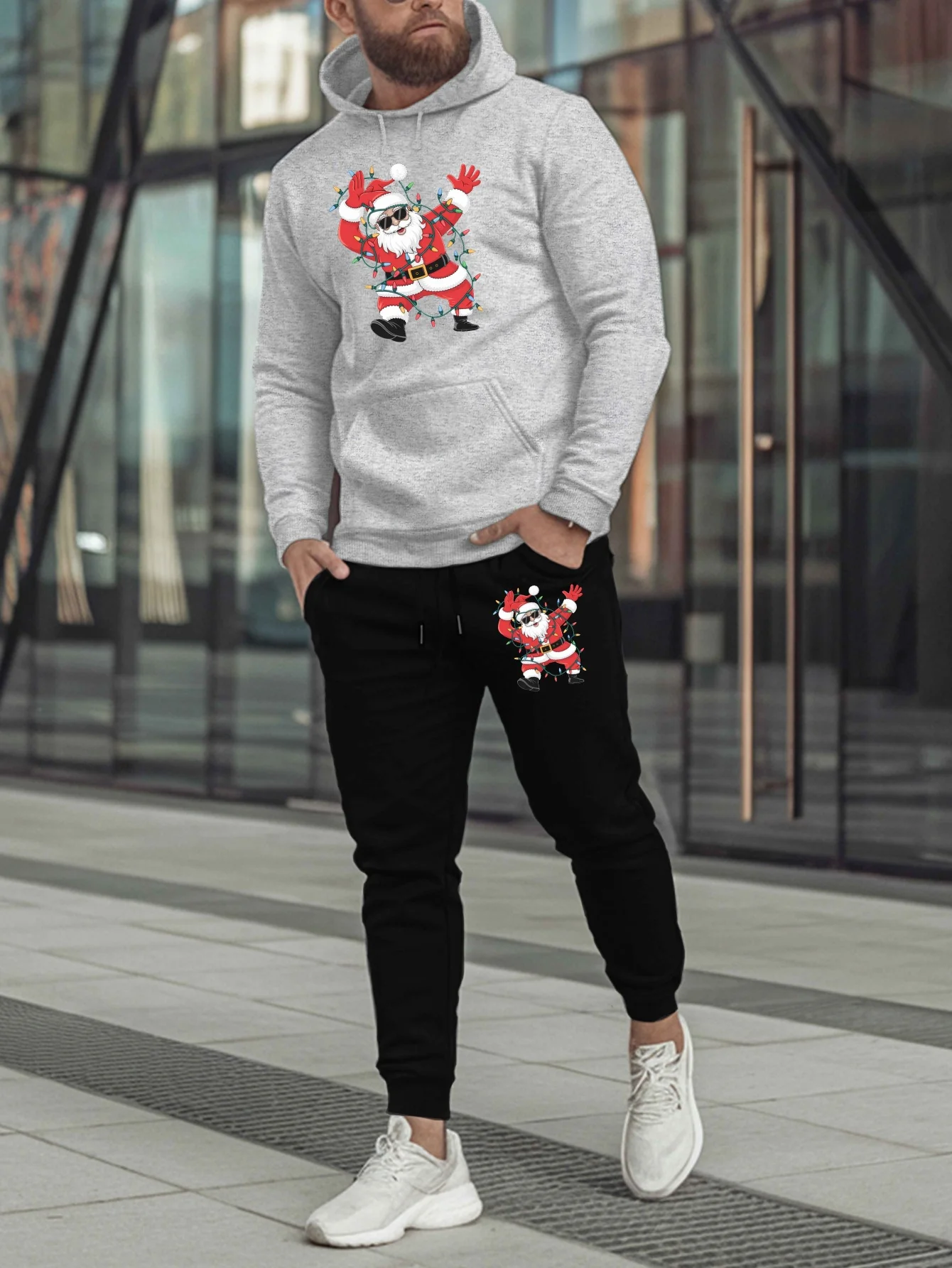 Stilvolles bedrucktes Herren-S – Streetwear Hoodie Bewertung und Preis