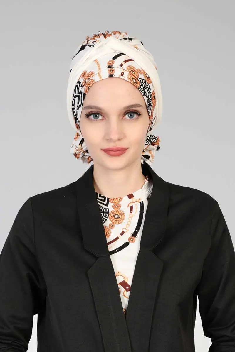 Motif élégant en os peigné