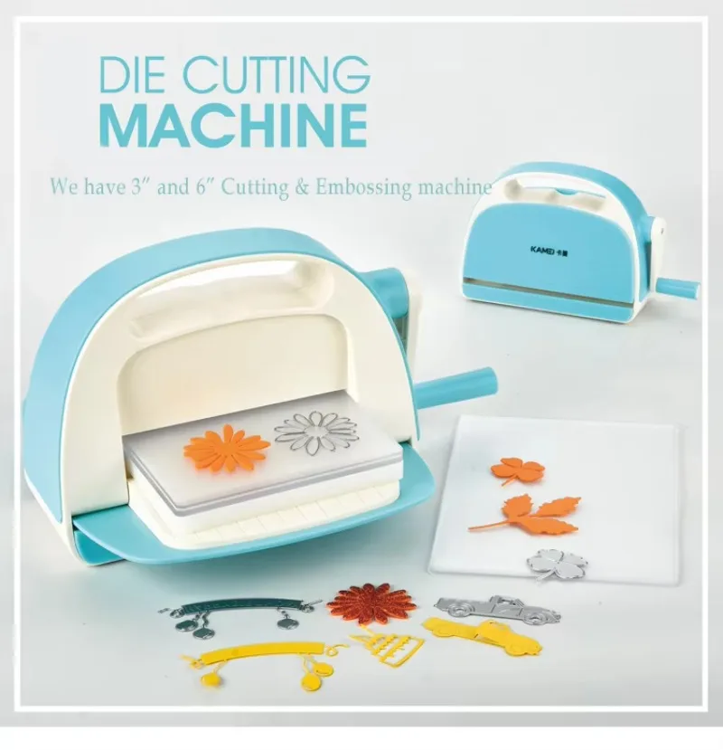 Professional Hand-operated Die Cutting & Embossing Machine for Handicrafts Cutting Paper/Cardboard/Plastic/Leather