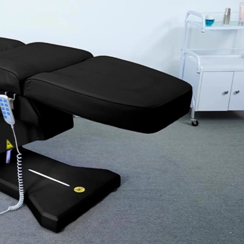 المهنية طاولات التدليك الكهربائية باديكير النوم رفع الحديد تدليك الجداول الأذن تنظيف بولي Leather الأثاث الجلدي Massagetafel MH #5
