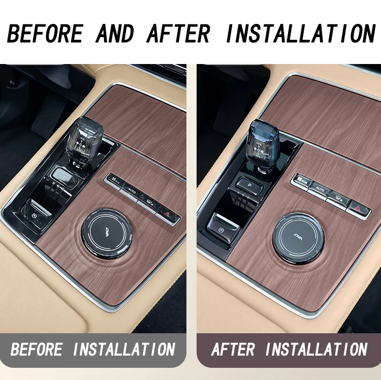 Automotive interior decoration accessories, central control button protection patch for GEELY Monjaro 2TH 2025
