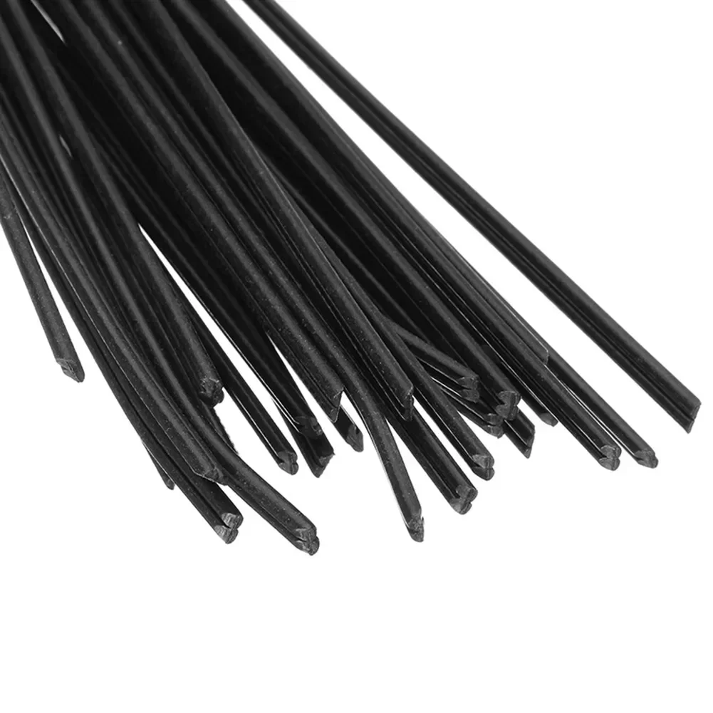 20PCS Black PP Plastic Welding Rods For Car Bumper Repairing Plastic Welder Gun Hot Air Gun Welding Bar Universal Welding Tools