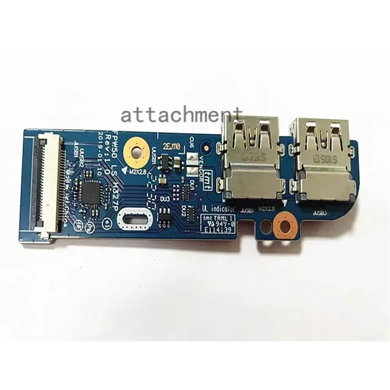 For HP 15-DW 15S-DU Laptop USB Board L52039-001 FPW50 LS-H327P LA-H3222 3P 100% Tested Fast Ship