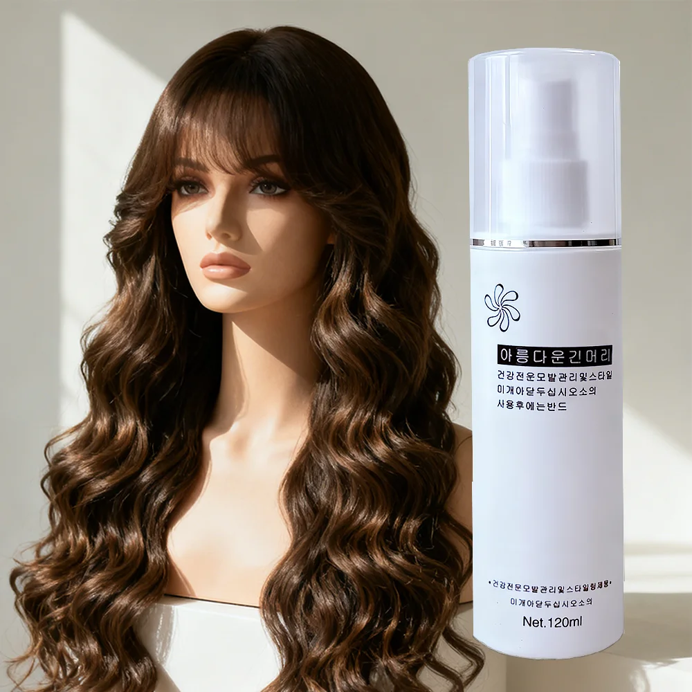 1PCS synthetic wig fragrance care liquid anti manic anti static conditioner spray softening hair system protects wigs view 5