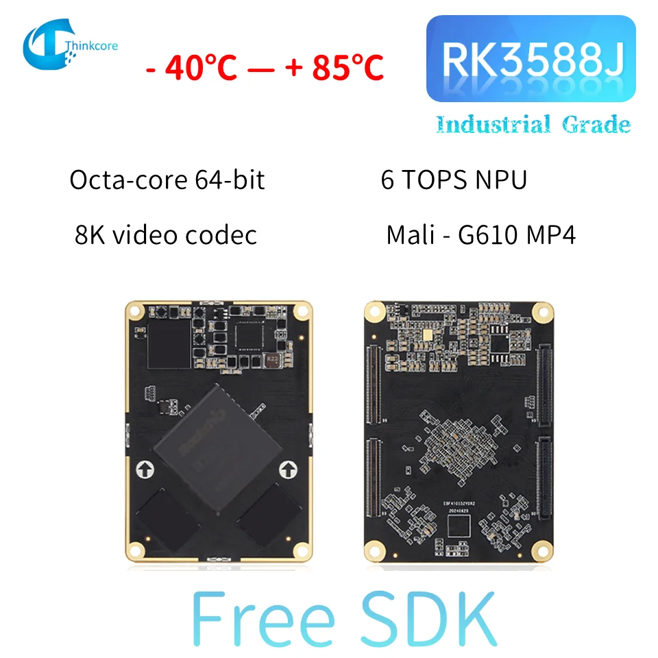 RockChip RK3588 NPU 6 TOPS: Real-World Performance in an Industrial-grade SODIMM for Edge AI Applications