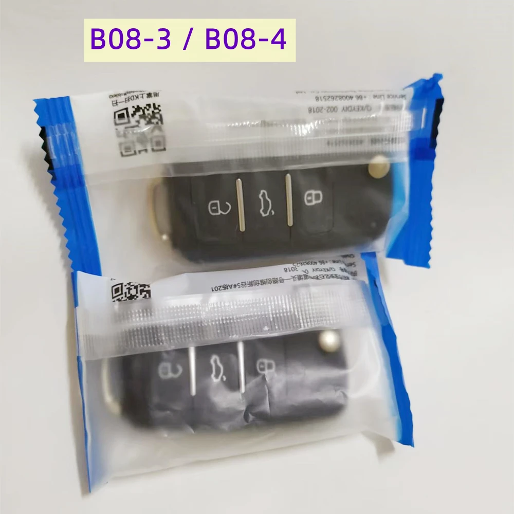 

2 шт./лот KEYDIY KD900 B08-4 B08-3 автомобильный ключ для KIA/VW Style KD-X2/KD-MAX программатор ключей серии B с дистанционным управлением